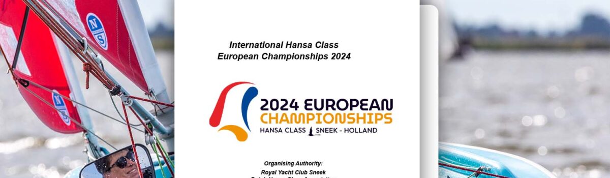 Notice of Race European Championships 2024 now available